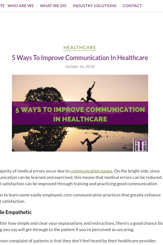 Healthcare Blog Article Lucas Ledbetter Content Writer