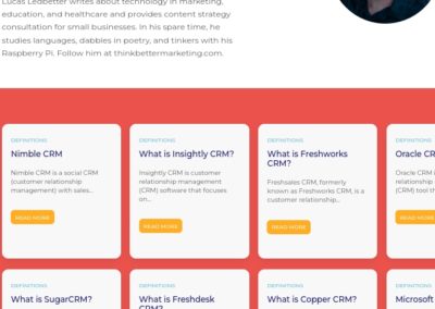 TechnologyAdvice Web Content